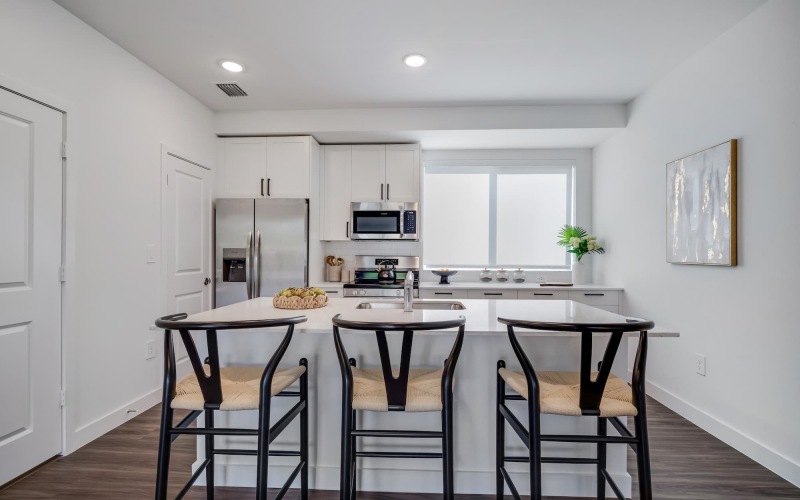 kitchen with ample counter space